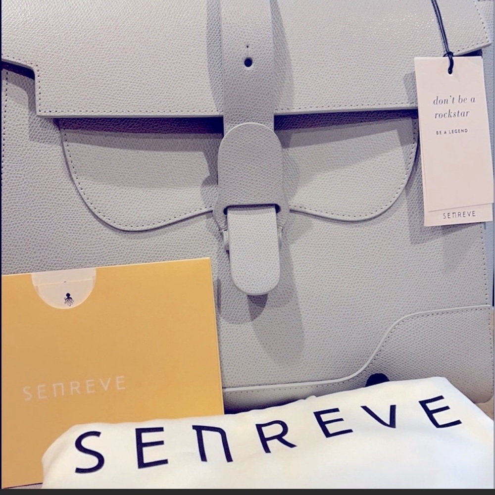 Maestra SENREVE NWT BAG SZ LRG IN PEBBLED ICE